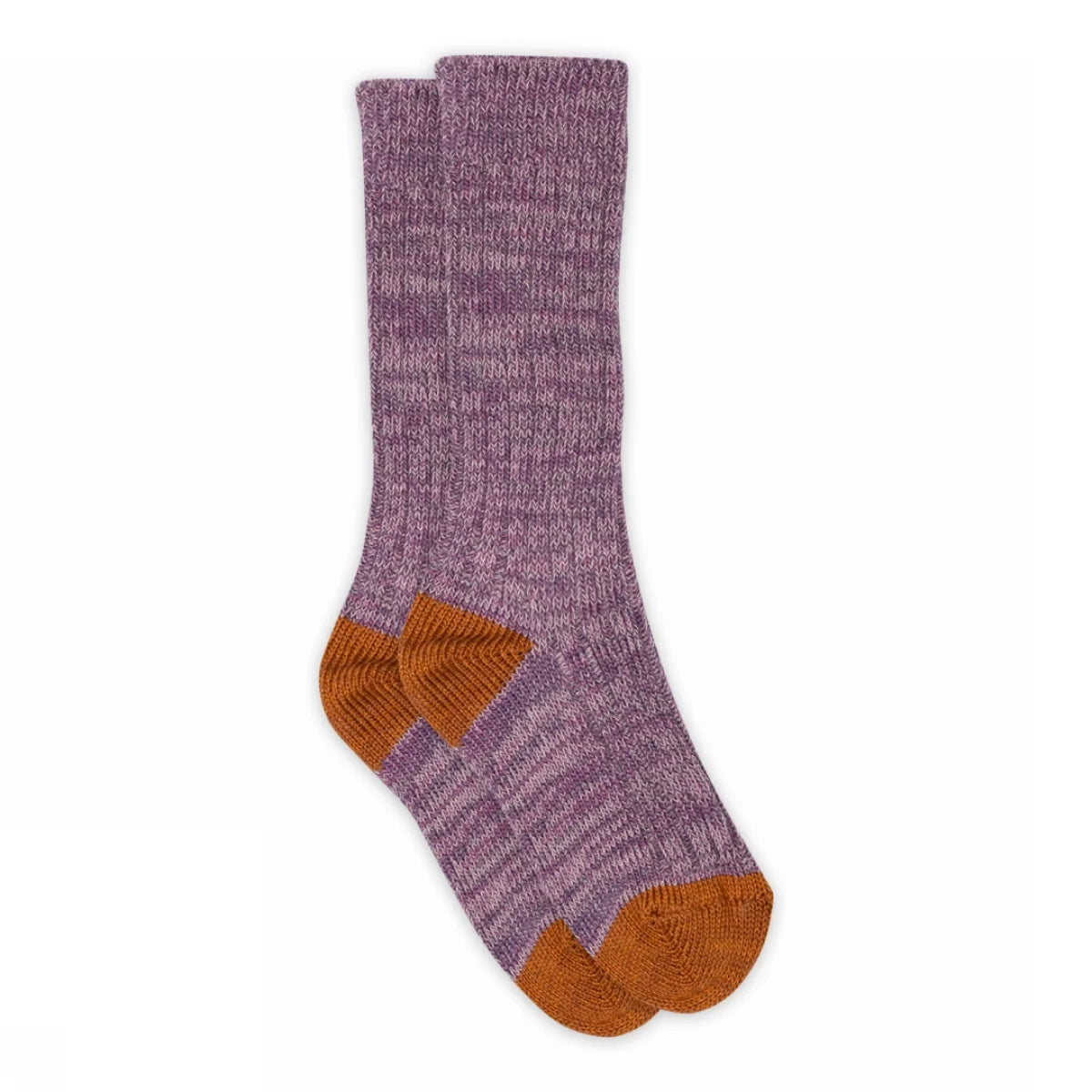 Gerippte Baumwollsocken