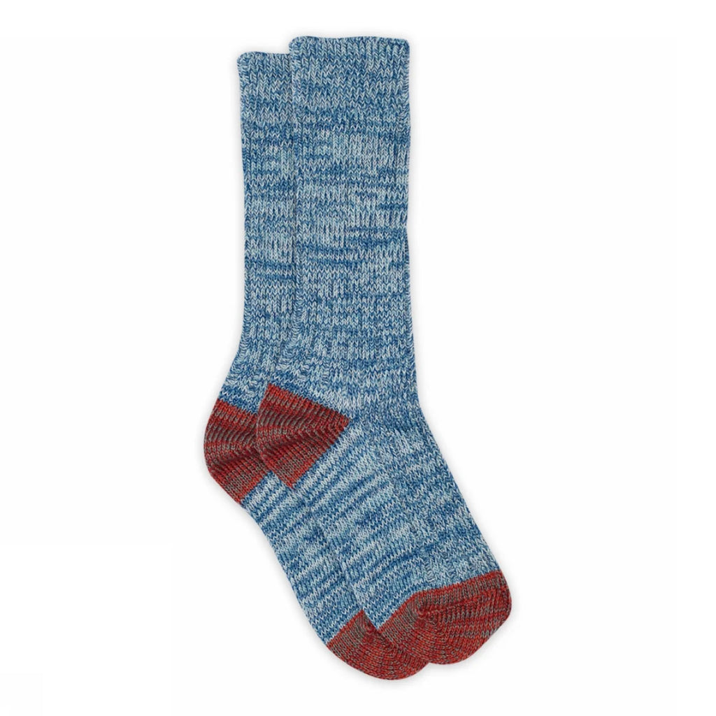 Gerippte Baumwollsocken