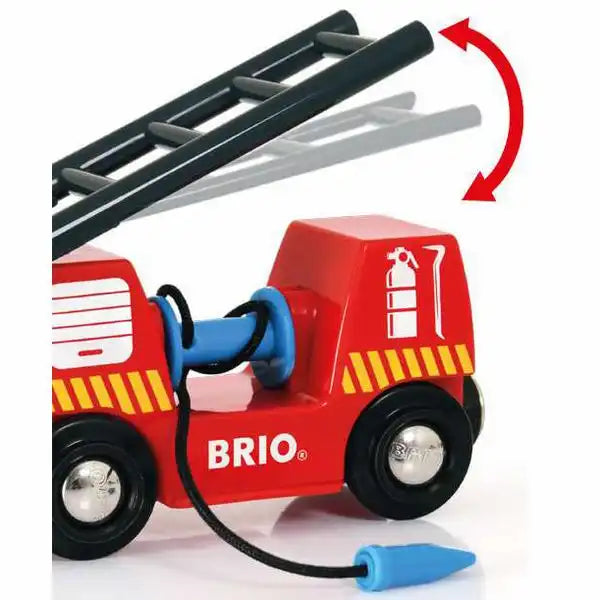 BRIO Feuerwehr Löschzug mit Wassertank
