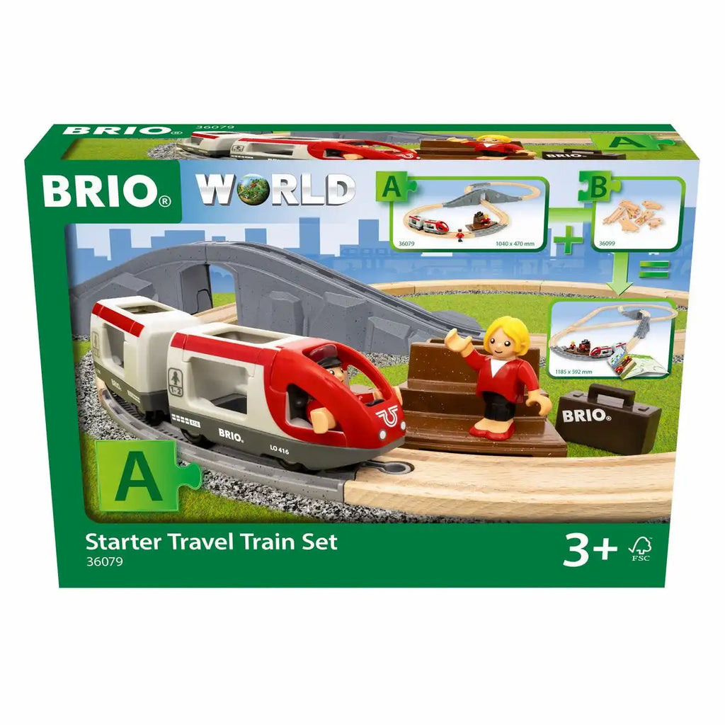 BRIO Reisezug Starter Set A 22 Teile