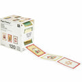 Paper Poetry Mini Sticker auf Rolle Advent Briefmarken 120-teilig