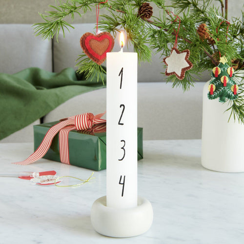Adventskalender Kerze
