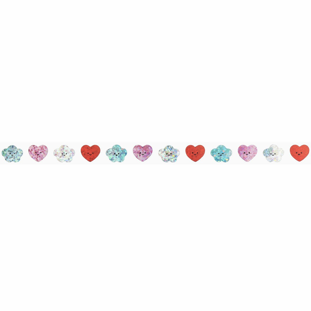 Paper Poetry Mini-Sticker Chingu Herzen/Wolken 1x1cm 80 Stück