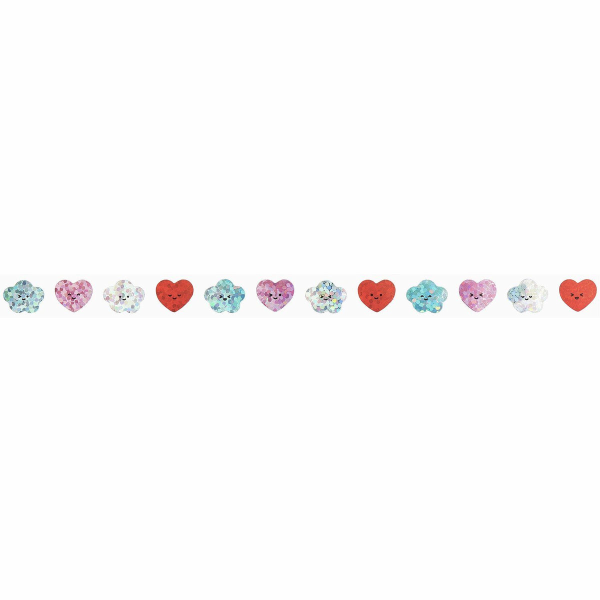 Paper Poetry Mini-Sticker Chingu Herzen/Wolken 1x1cm 80 Stück