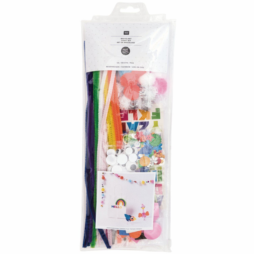 DIY-Bastelset Regenbogen ca. 100-teilig