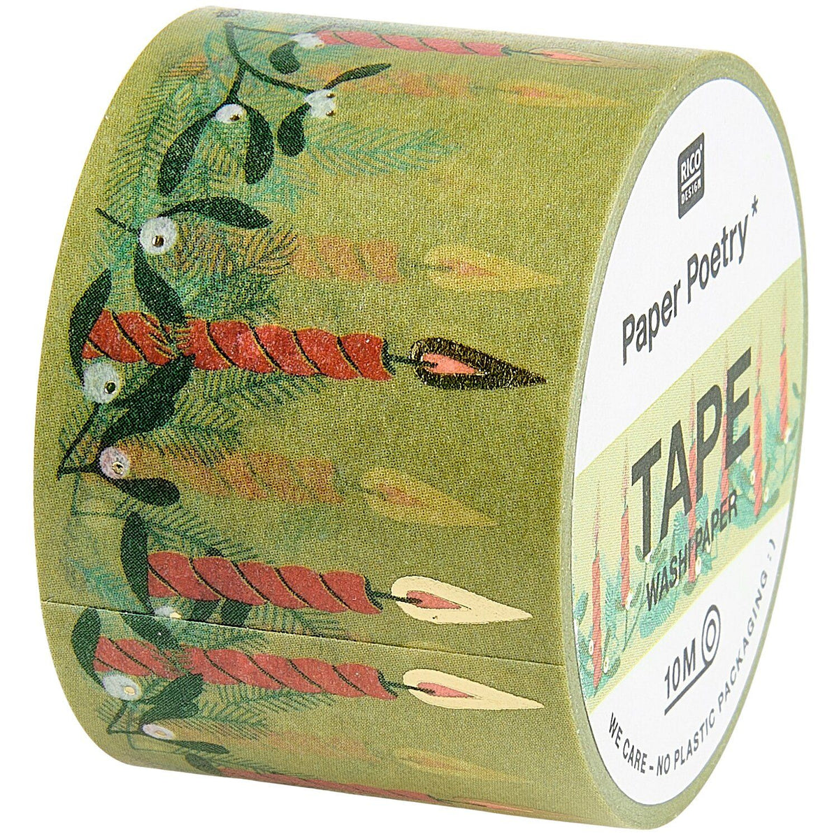 Paper Poetry Tape Advent Kerzen 3cmx10m