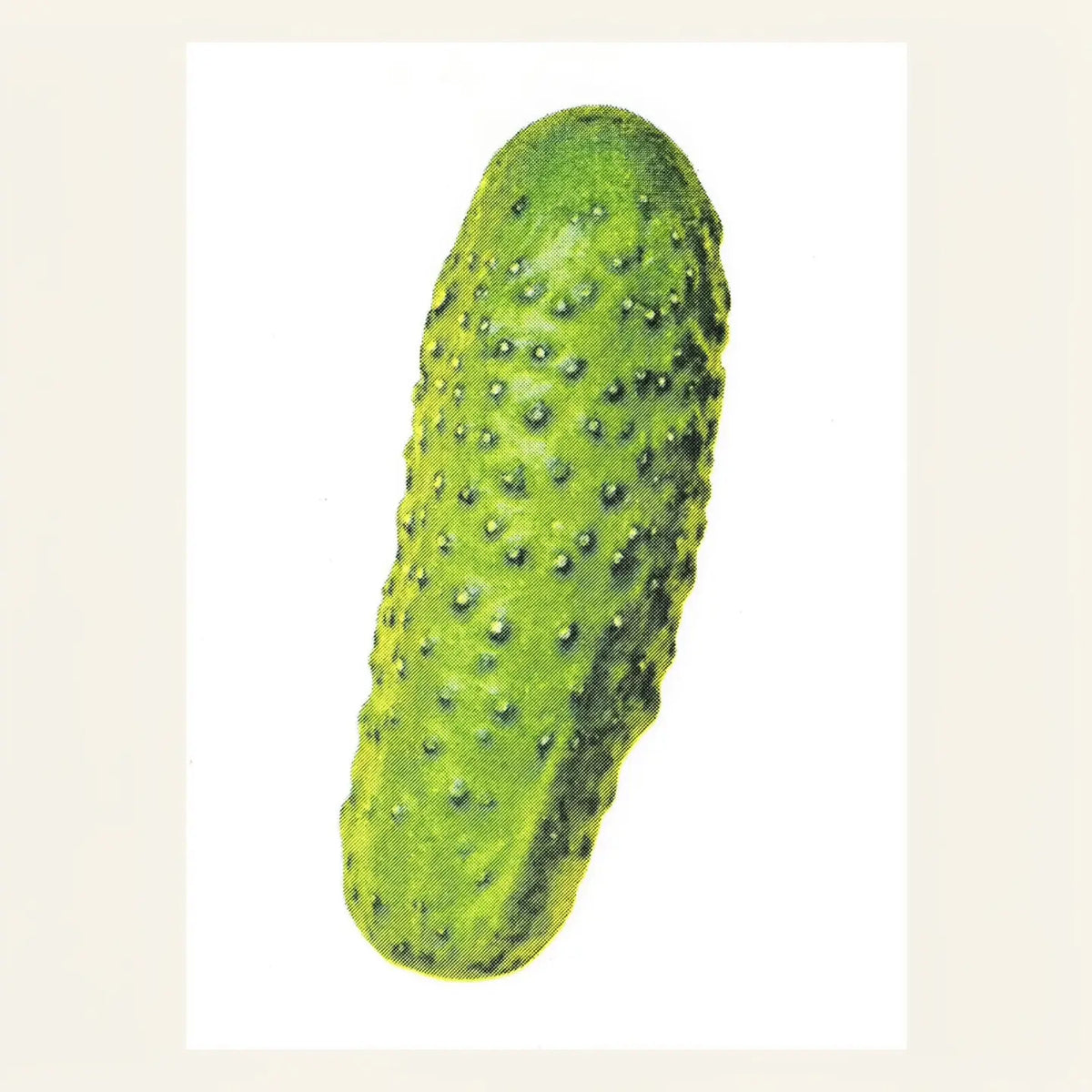 Postkarte Essiggurke