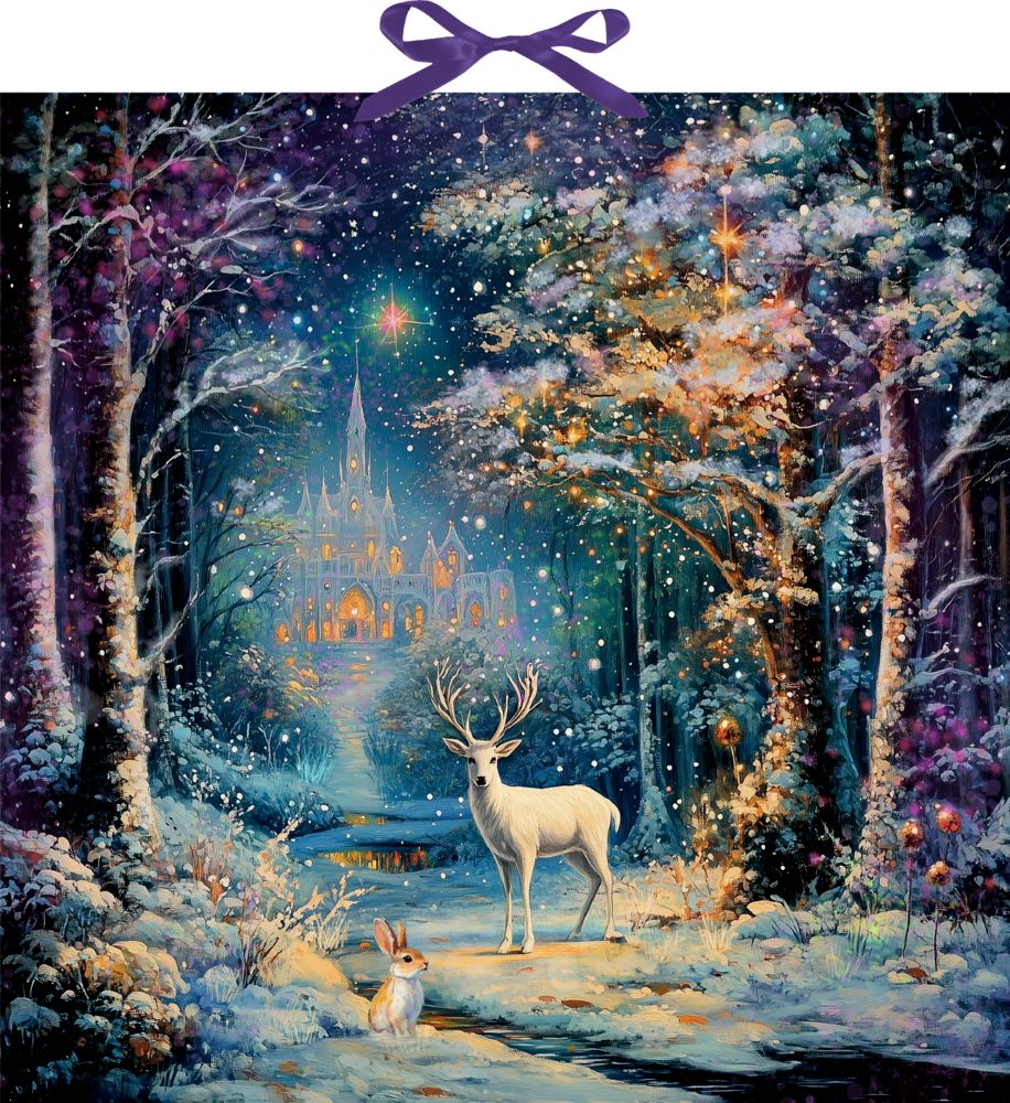 Magischer Winterwald, Wand-Adventskalender