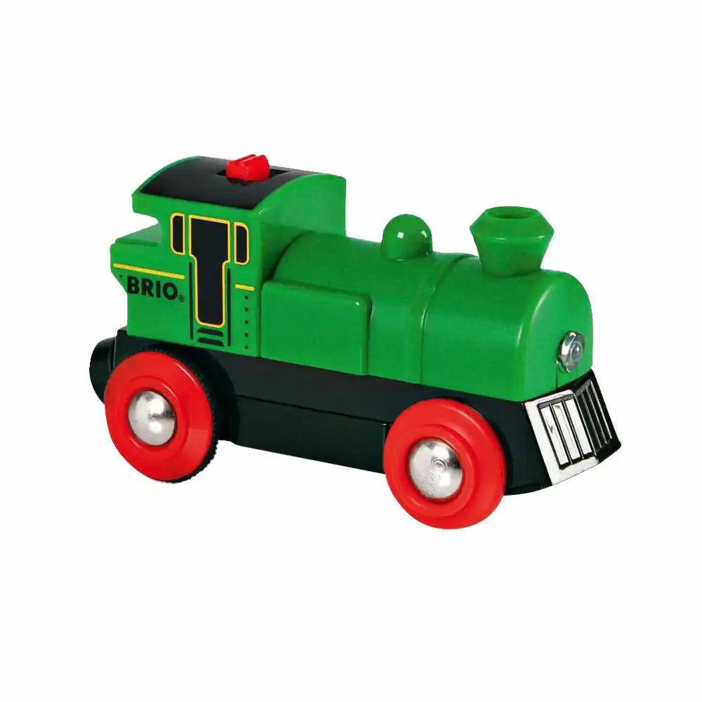 BRIO Speedy Batterielok grün