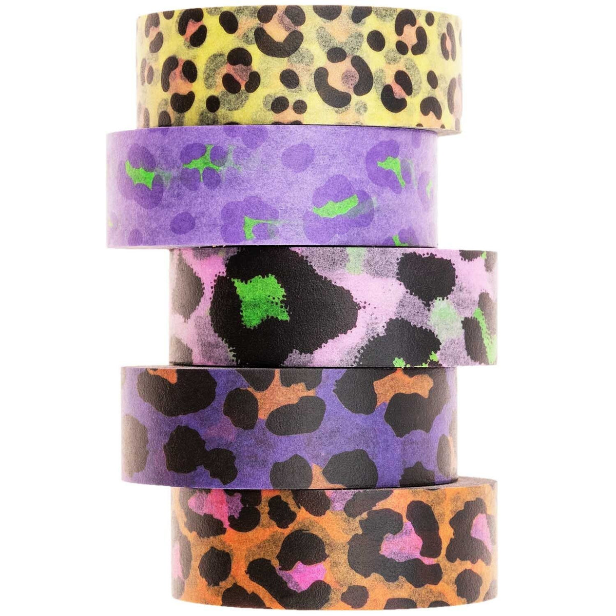 Paper Poetry Tape Set Acid Leo 5-teilig