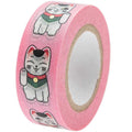 Paper Poetry Tape Jardin Japonais Winkekatze 1,5cm 10m c