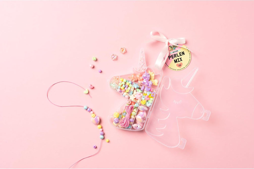 Perlen Mix, Unicorn, 170 Teile