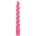 Spiralkerze Pink
