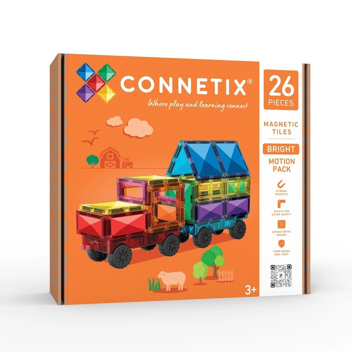 Connetix Magnetbausteine Bright Motion Pack 26 Teile