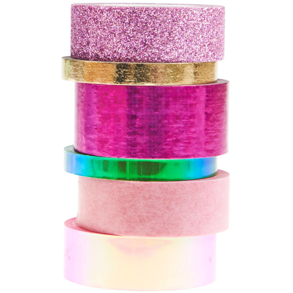 Paper Poetry Mixed Tape Set Pink/Rosa 6-teilig