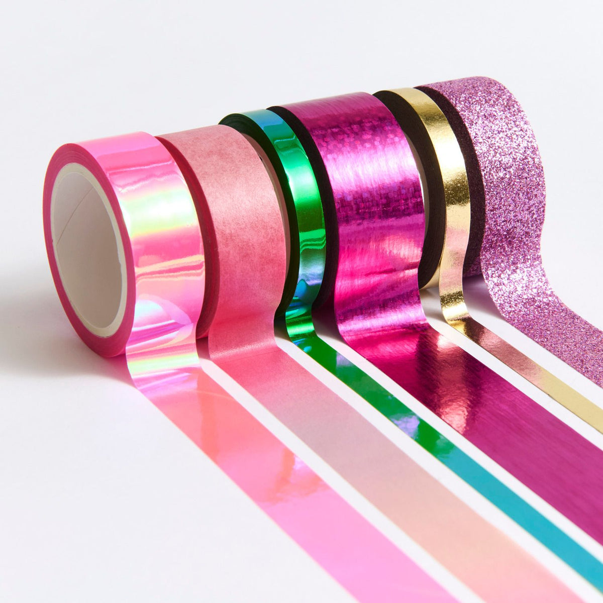 Paper Poetry Mixed Tape Set Pink/Rosa 6-teilig
