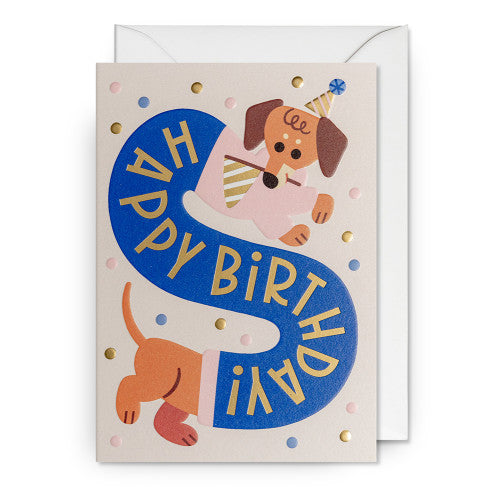 Klappkarte Happy Birthday