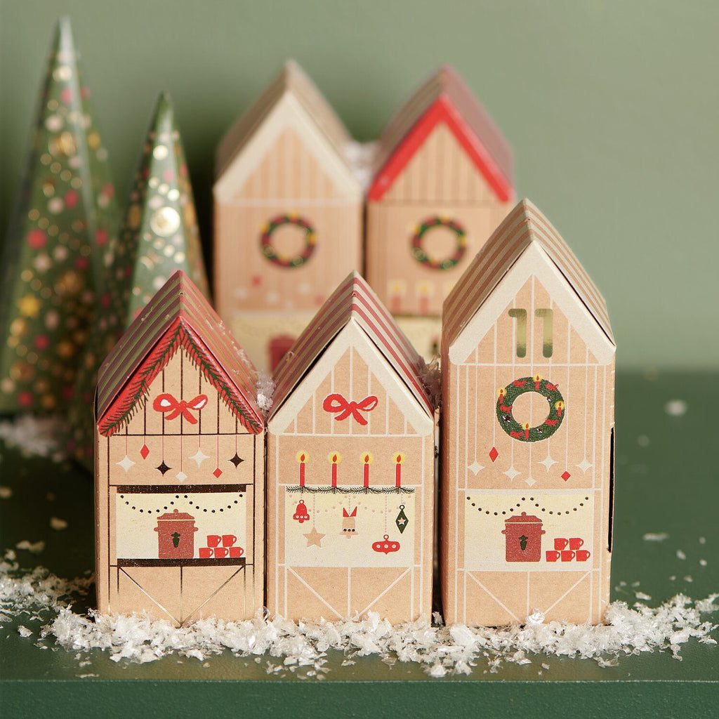 Adventskalenderset Häuser