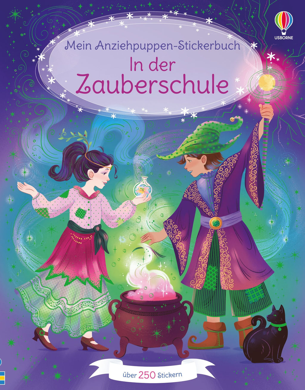 Mein Anziehpuppen-Stickerbuch: In der Zauberschule