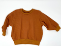 Sweatshirt Waffel rost