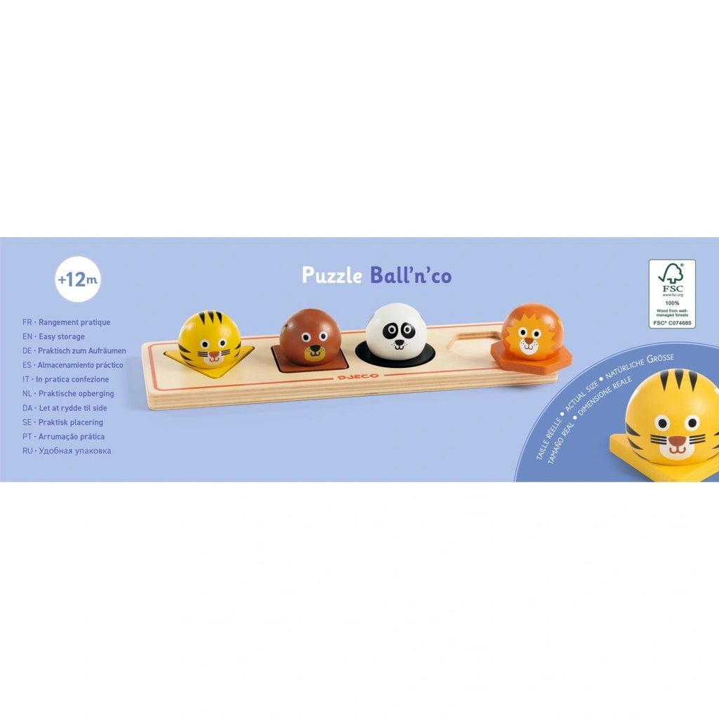 Steckpuzzle: Ball'n'Co
