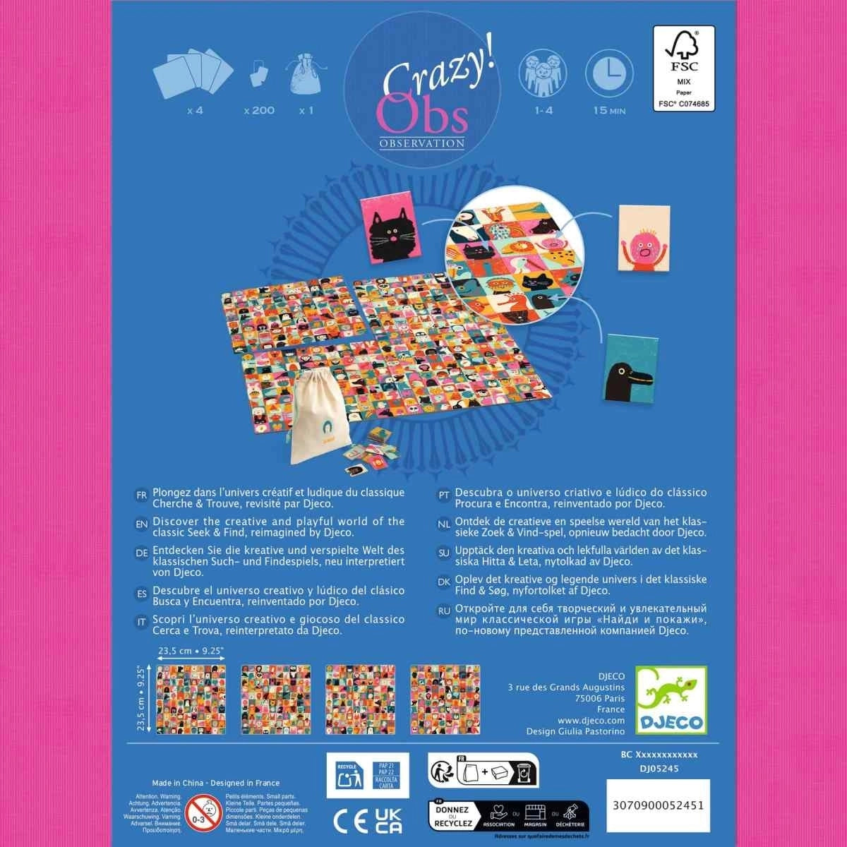 Crazy Obs: Wimmelspiel Photo Box
