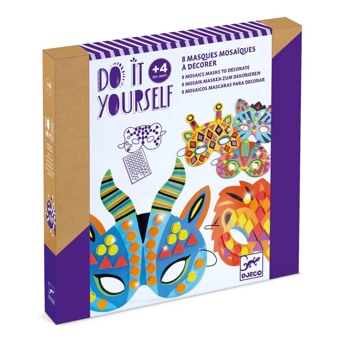 DIY: Masken Dschungeltiere