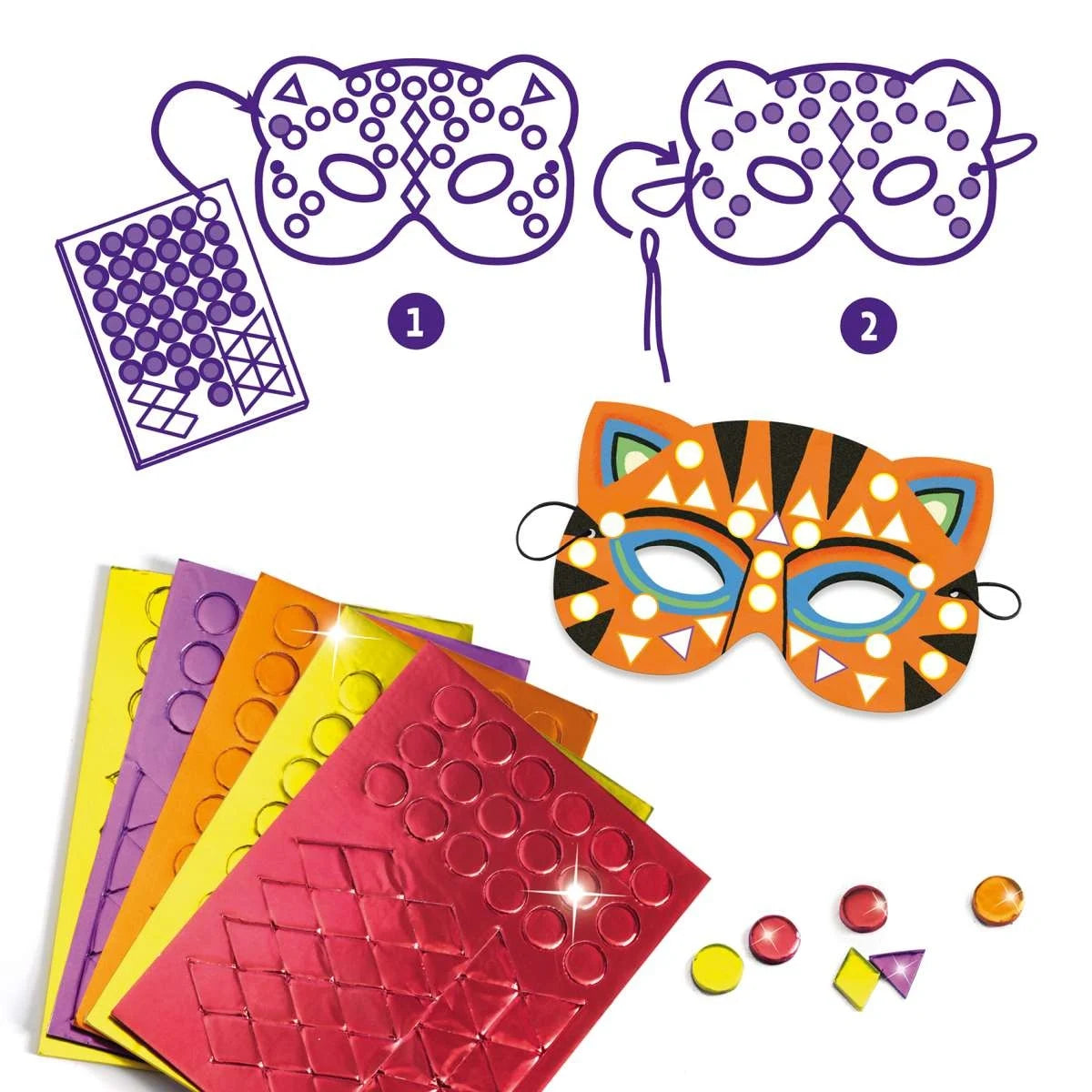 DIY: Masken Dschungeltiere