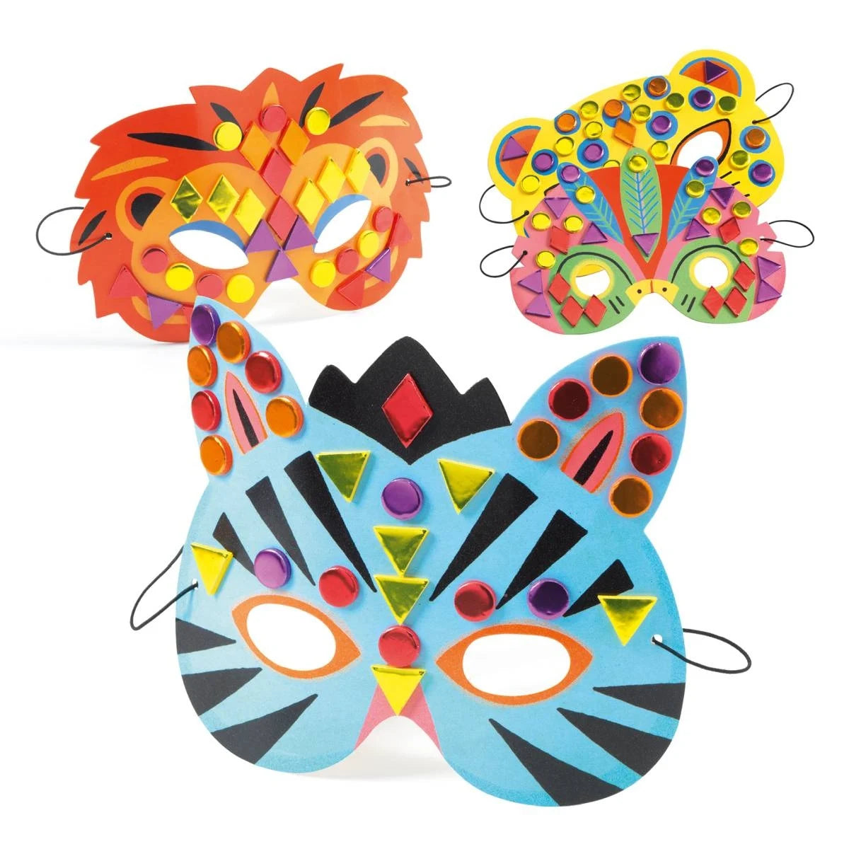 DIY: Masken Dschungeltiere
