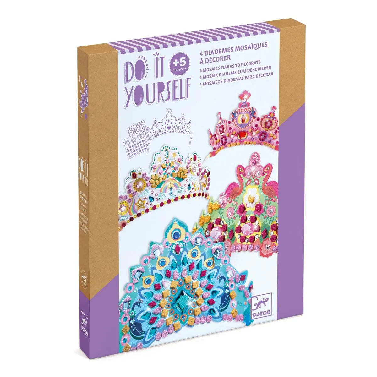 DIY - Mosaik-Diademe Prinzessin