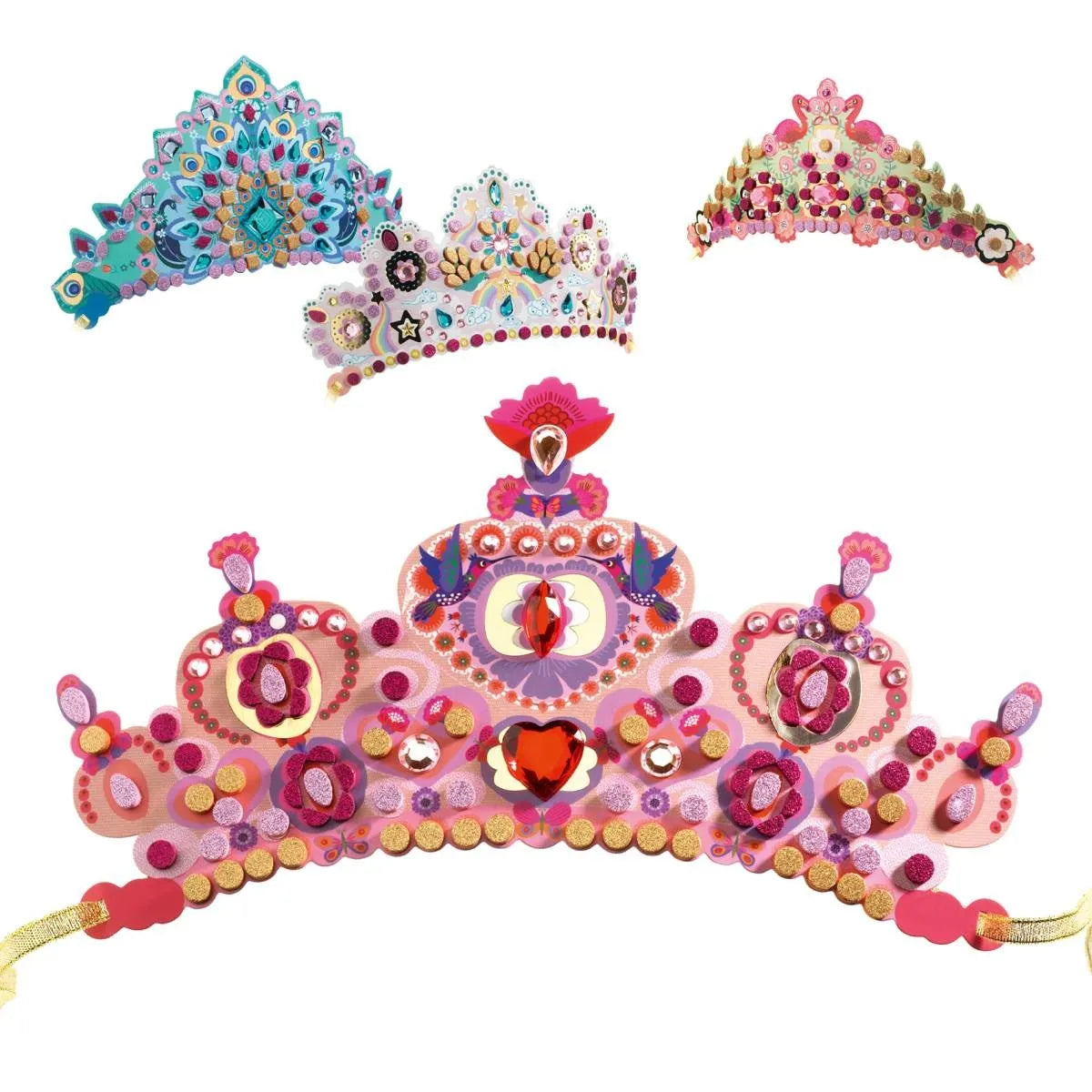 DIY - Mosaik-Diademe Prinzessin