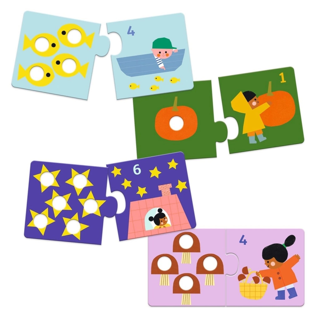 Puzzle duo : Erste Zahlen