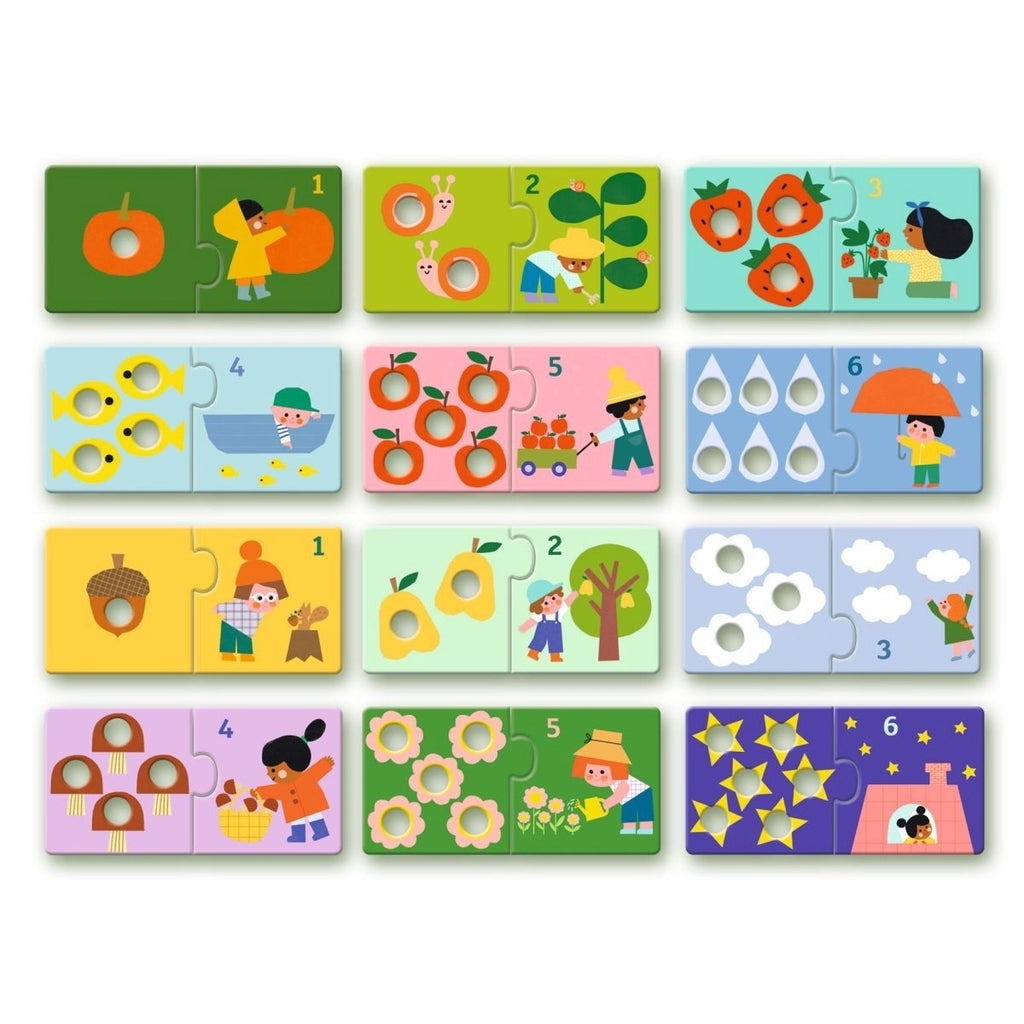 Puzzle duo : Erste Zahlen