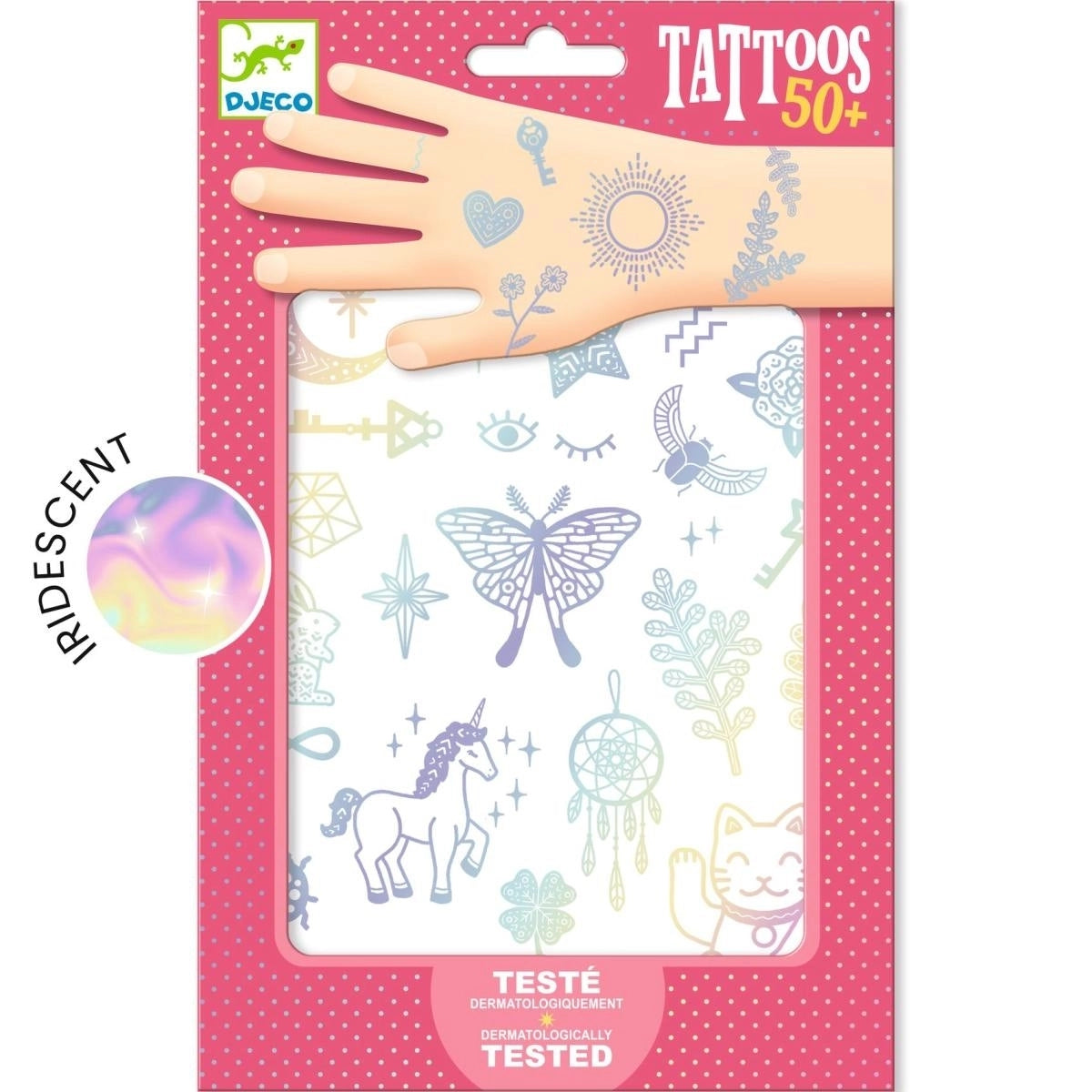 Tattoos irisierend