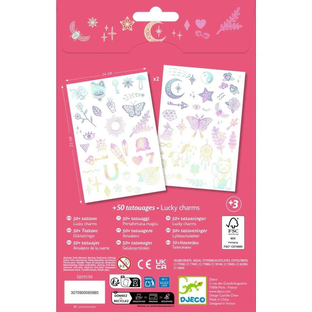 Tattoos irisierend