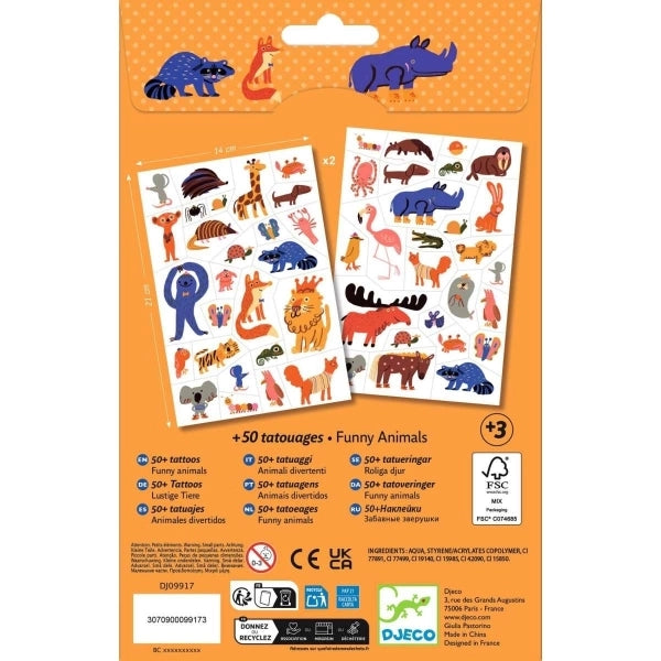 Tattoos lustige Tiere