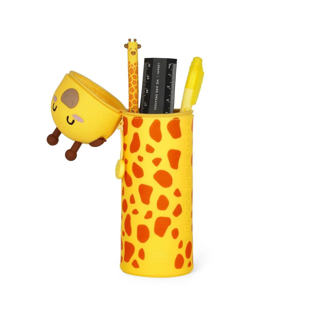 Legami, 2-in-1 Weiches Federmäppchen, Giraffe