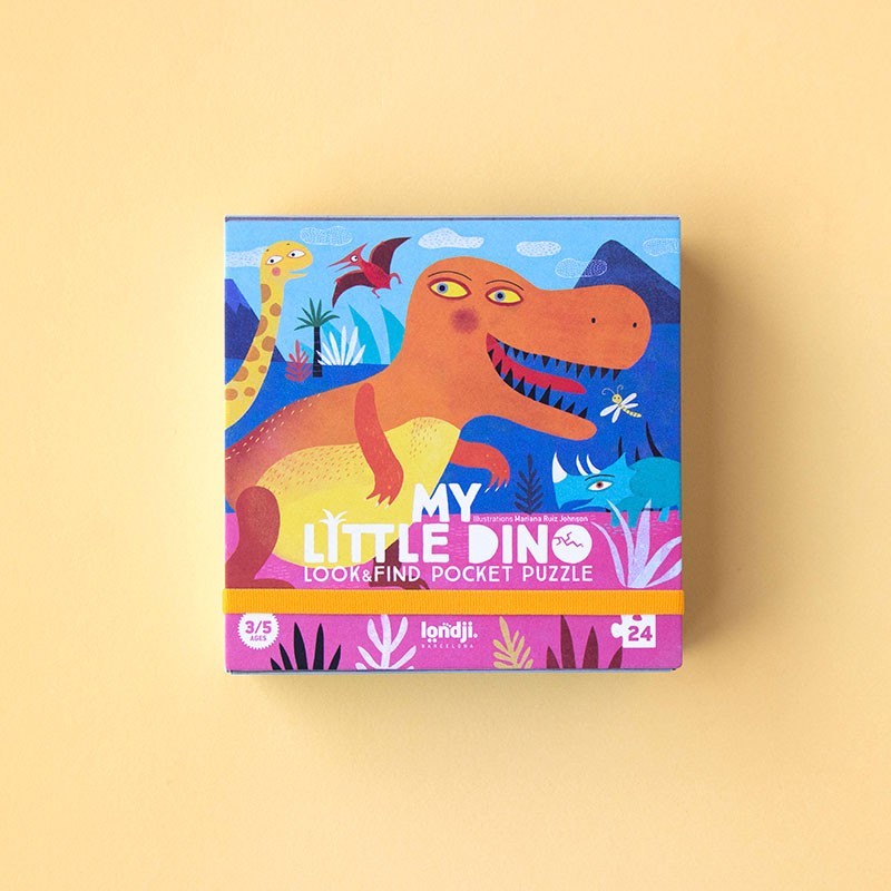 Londji Pocket Puzzle Dino