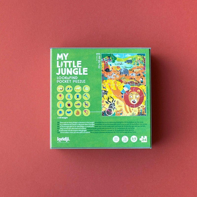 Londji Pocket Puzzle - MY LITTLE JUNGLE