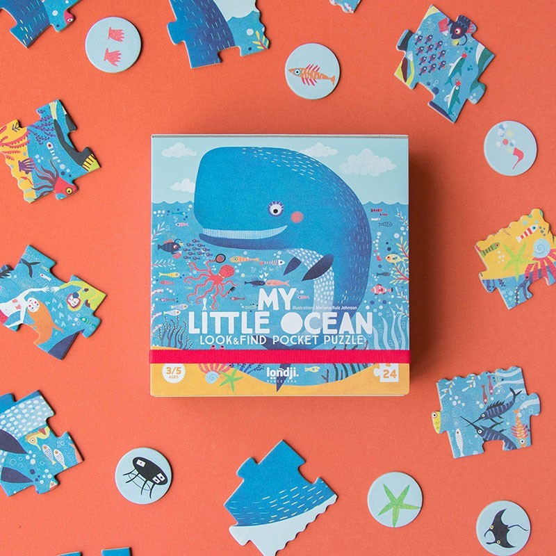 Londji Pocket Puzzle - MY LITTLE OCEAN