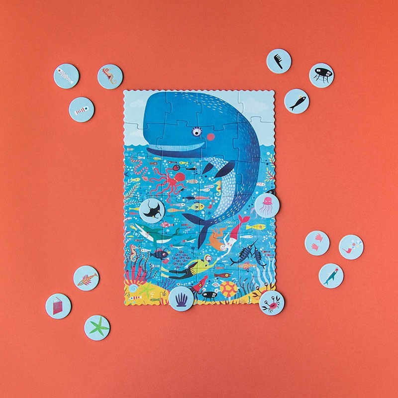 Londji Pocket Puzzle - MY LITTLE OCEAN