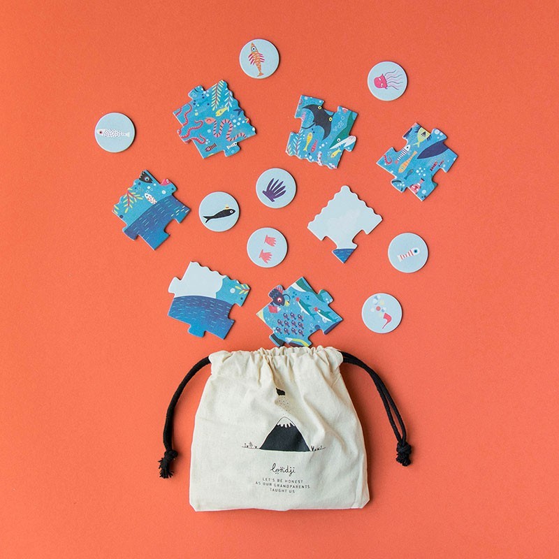Londji Pocket Puzzle - MY LITTLE OCEAN