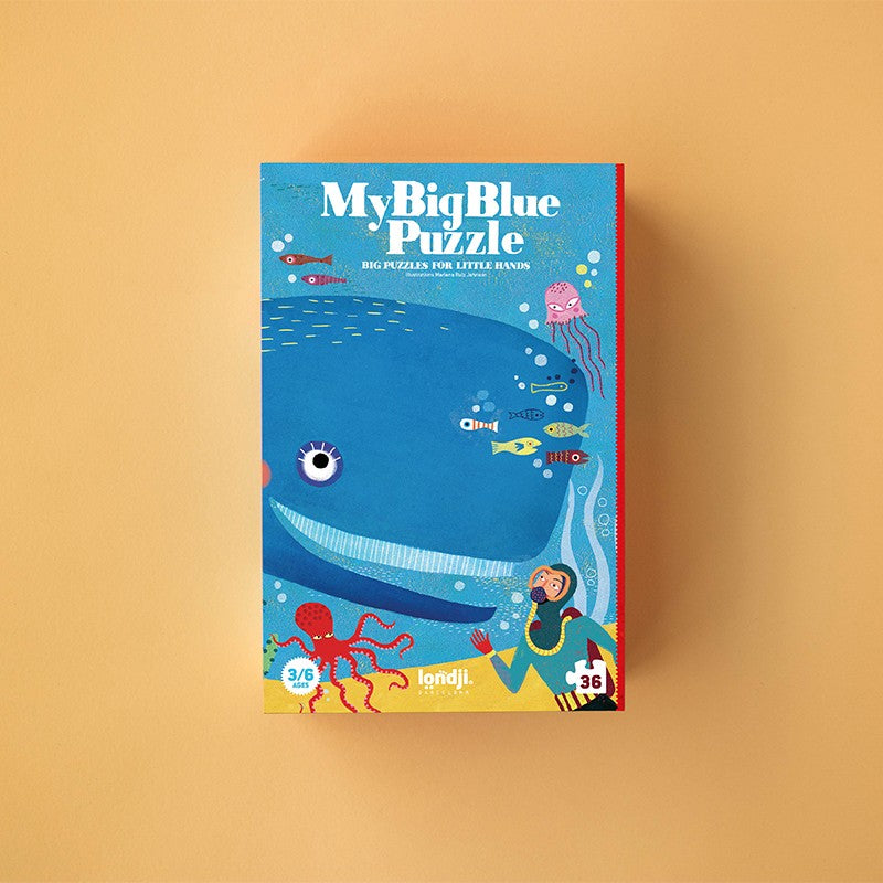 Londji Puzzle My big blue - 36 Teile