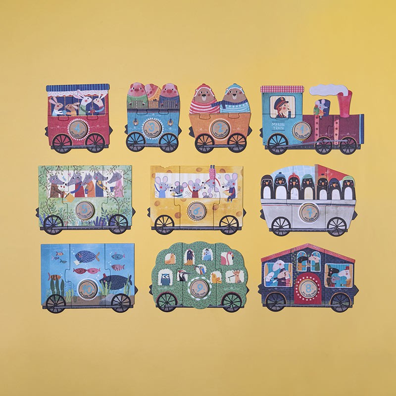 Londji Puzzle My little train