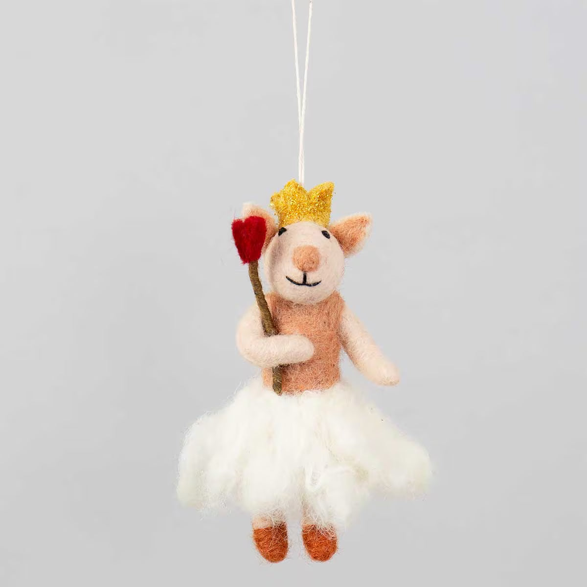 Filzanhänger Mäuseprinzessin
