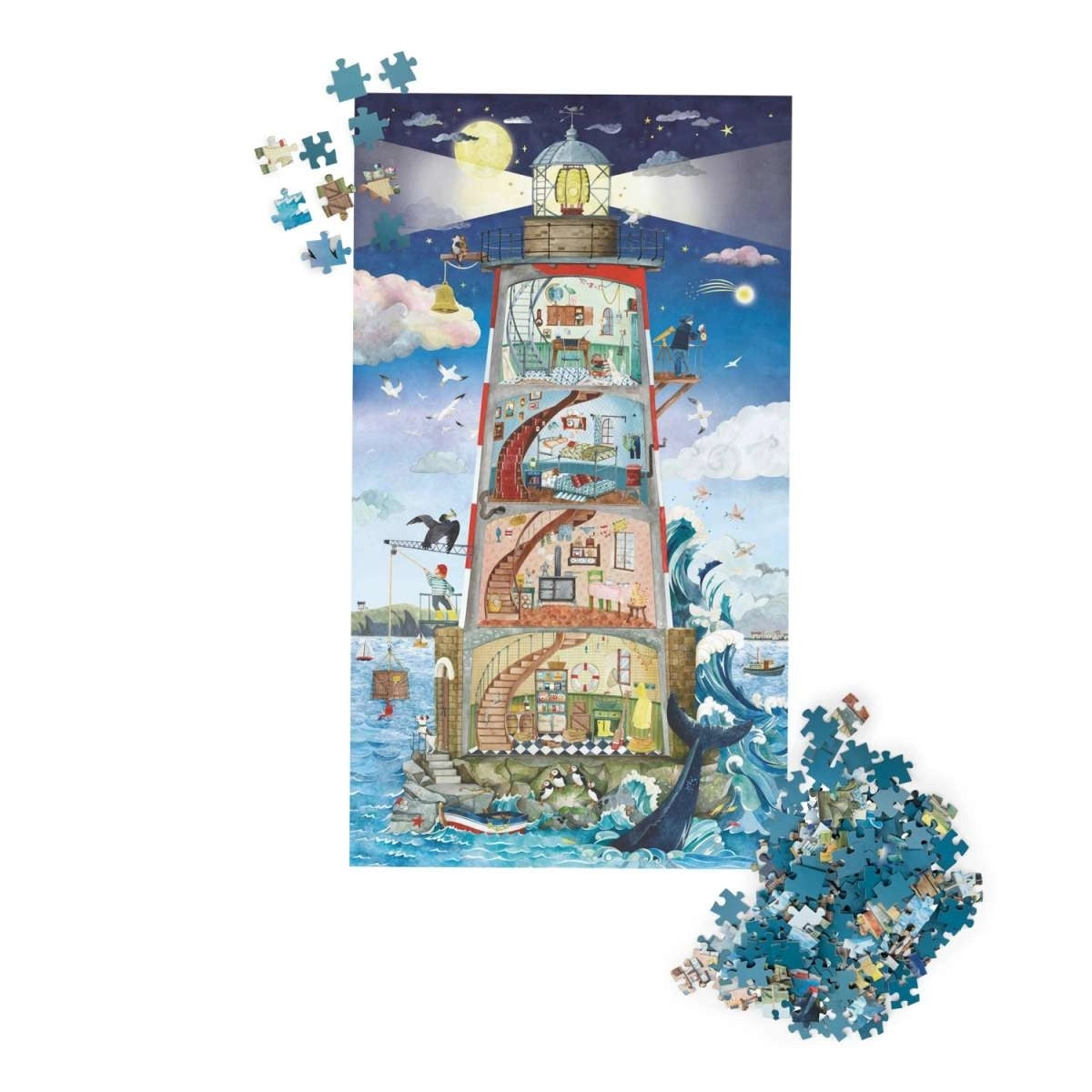 Puzzle Leuchtturm (500 Teile)