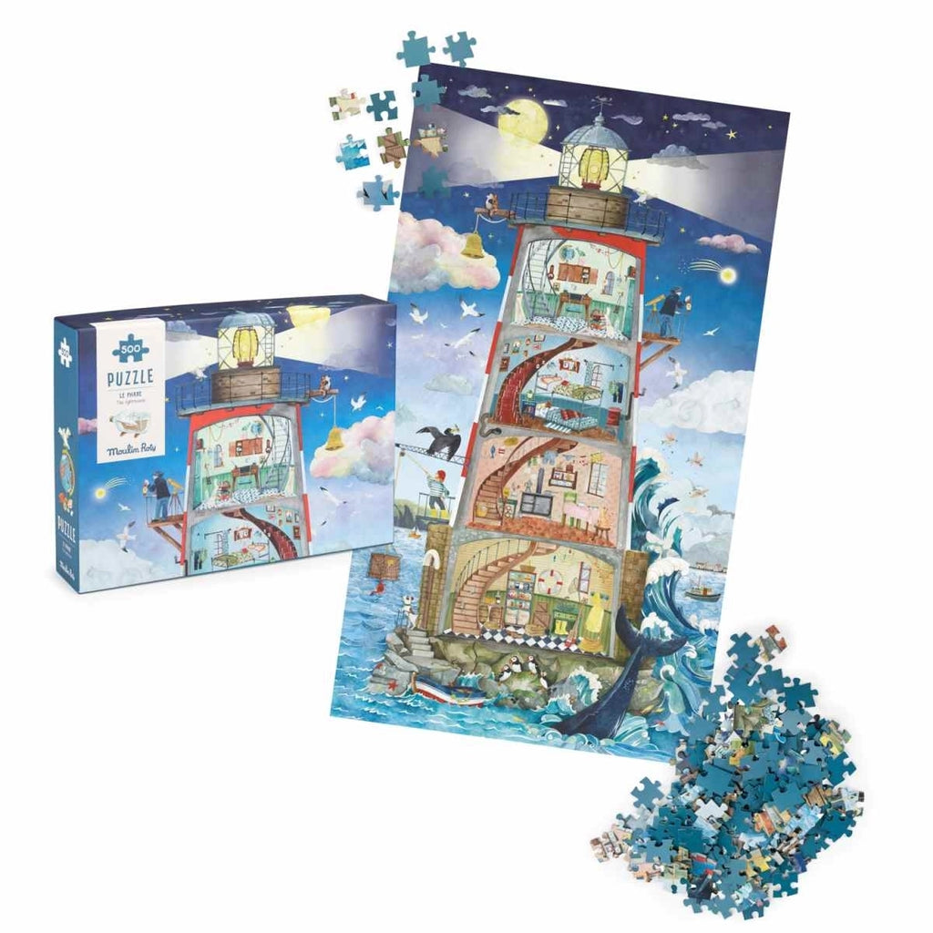 Puzzle Leuchtturm (500 Teile)