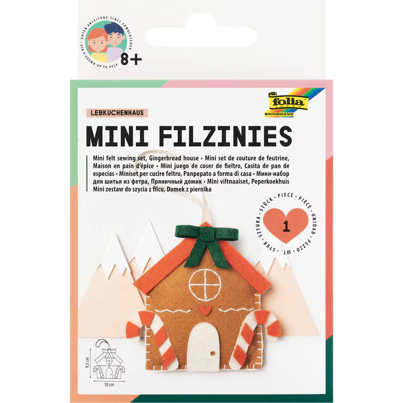 Mini Filzinis Lebkuchenhaus