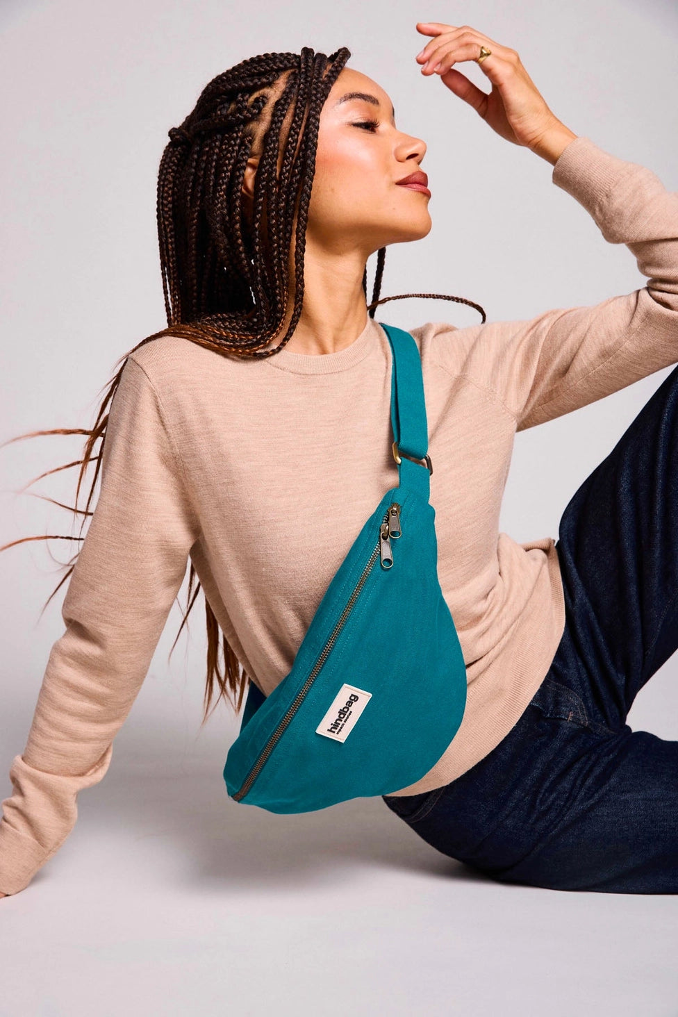 Hindbag Bauchtasche Sascha türkis