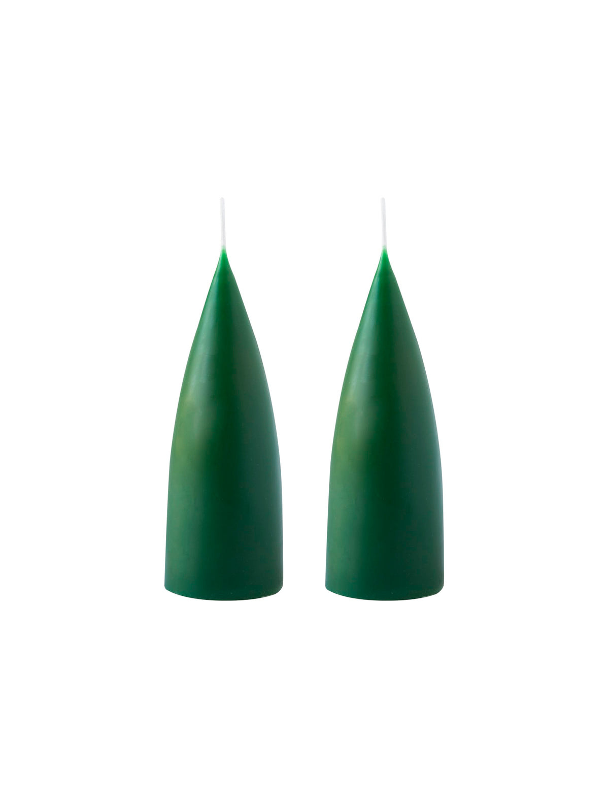 Kegelkerze grün 16 cm